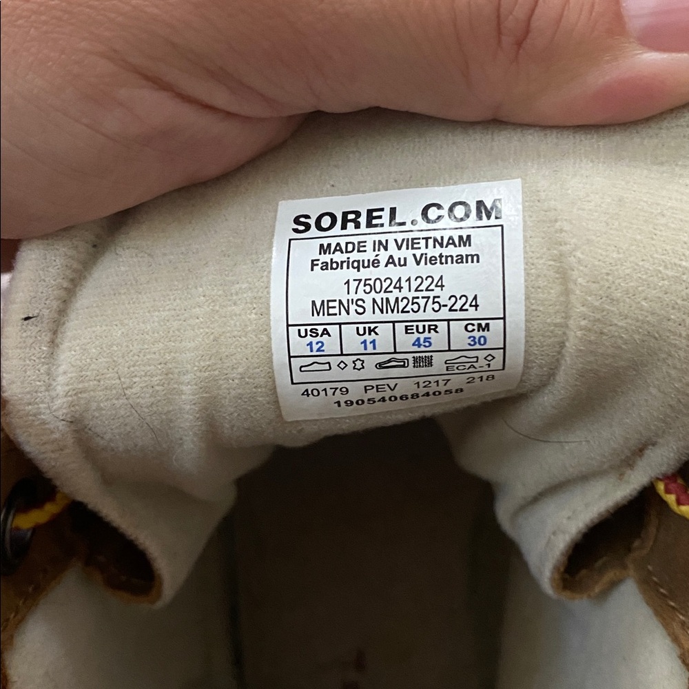 Mens Sorel Cheyenne Duck Boots size 12 - Picture 8 of 8